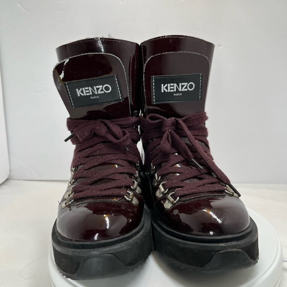 Kenzo Shoes - KENZO
Alaska dark red patent leather hiking boots Size 6 EUC
